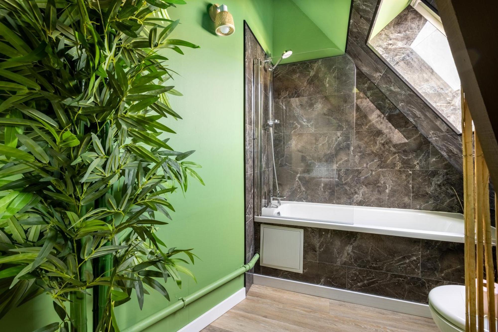 La Kabane , Appartement Proche Centre Et Plage Avec Experience Decoration Jungle Unique Le Portel Ngoại thất bức ảnh